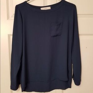 LOFT long sleeve blouse petite Size XS